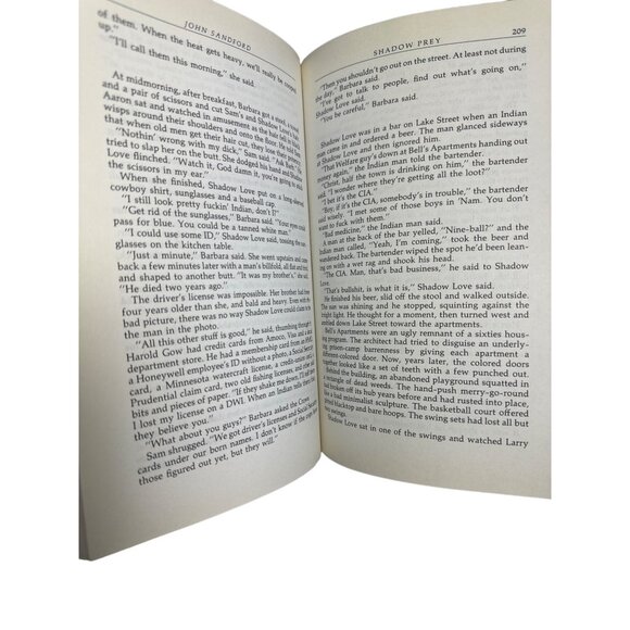 Shadow Prey John Sanford 1st Edition and Printing DJ 1990 G P Putnams Sons NY - Picture 9 of 13